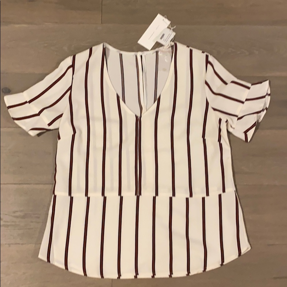 LUSH - Peplum Top